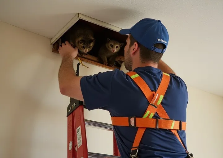 Safe Roof Cavity Access Pelican Waters